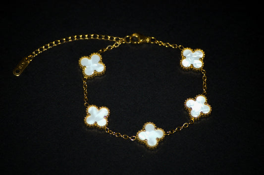 White Clover Bracelet